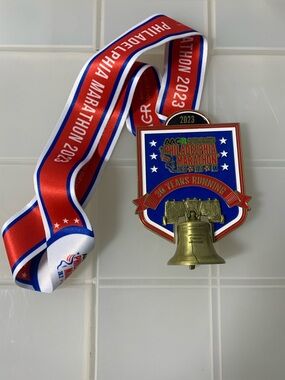 2023 Philadelphia Marathon Freedom or Liberty Challenge Finisher Medal